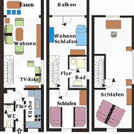 Prázdninový dům Ferienhaus Dali Am Yachthafen *